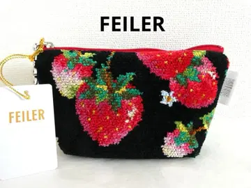 완판템 [페이러] 스트로베리 필드 블랙 파우치