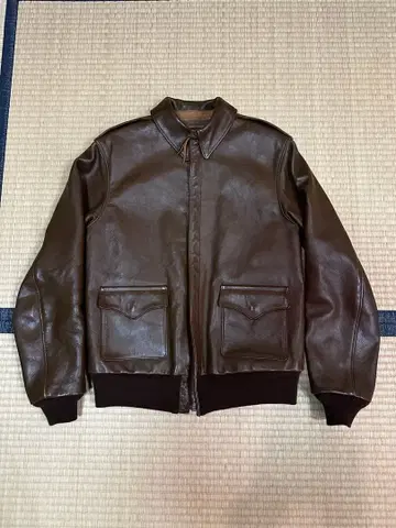 리얼 맥코이 A-2 42 브라운 상태 좋음