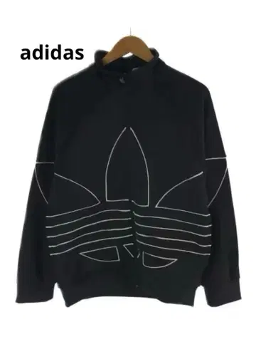 adidas 블랙 집업 저지