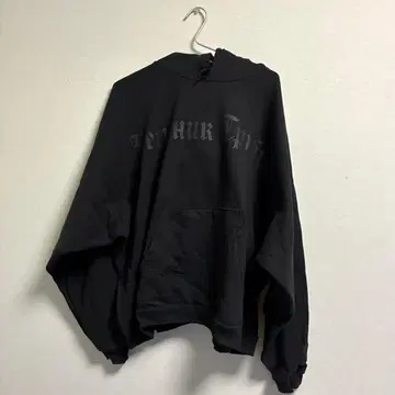 [ 사이즈 2 ] YZY 후드티 블랙 Kanye West 카니예 웨스트