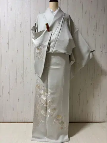 야마구치 미술 직물 포도 패턴의 자수에 산토 자수의 호몬기 m4353