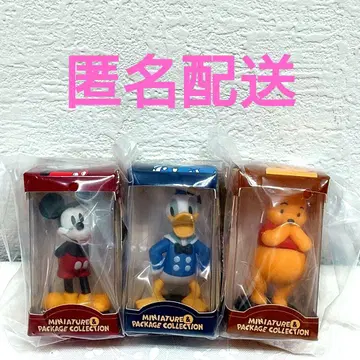 디즈니 미니어처&패키지 컬렉션 3종 가챠폰