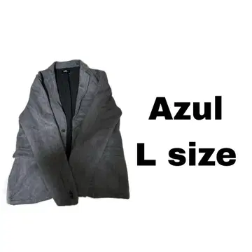 AZUL FAUX SUEDE 자켓