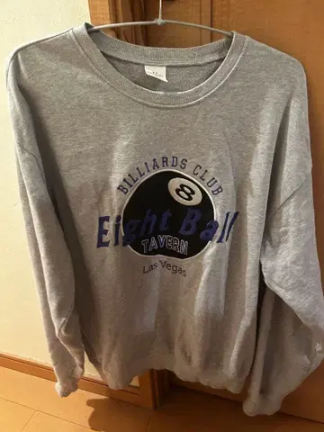 8볼 맨투맨 구제 의류 트레이닝복