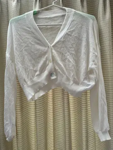 크롭 가디건 2색 세트