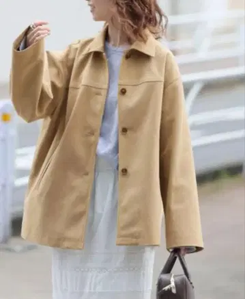 JOURNAL STANDARD 인조 가죽 카 코트