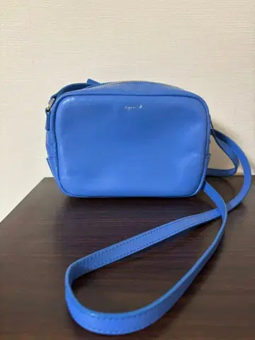 애니에스 베이 숄더백 블루 agnes b.