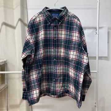 [ XL ] PENDLETON 울 체크 셔츠 USA 제조