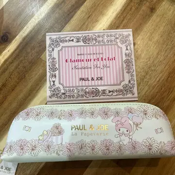 PAUL & JOE 펜 케이스 샘플 포함