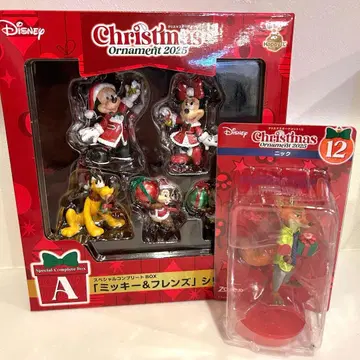 미키 & 프렌즈 크리스마스 오너먼트 2025 제일복권 A상 + 닉