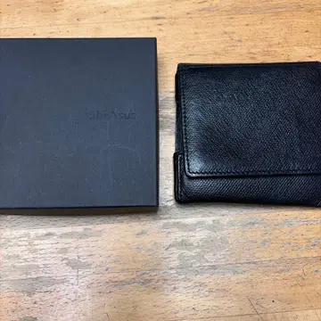 abrAsus 블랙 접이식 지갑