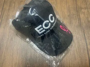 ECC 여성용 골프 토너먼트 사인 포함 캡 블랙