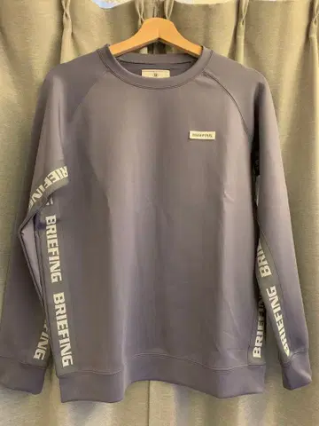 BRIEFING 그레이 맨투맨 L