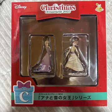 2025 디즈니 크리스마스 오너먼트 HAPPY 복권 C 눈의 여왕