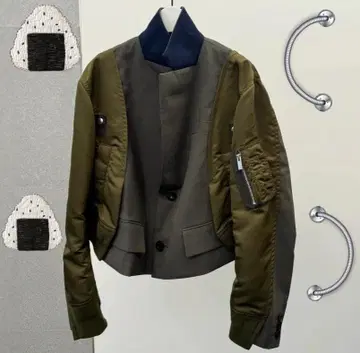 가을/겨울 신상 여성용 배색 절개 숏 기장 슬릿 캐주얼 자켓