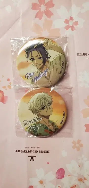 블루 록 andGALLERY 캔뱃지 나기 레오