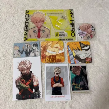 나의 히어로 아카데미아 바쿠고 카츠키 굿즈 세트