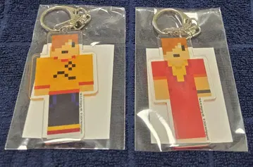 일상조 페인트 마인크래프트 아크릴 키링 세트