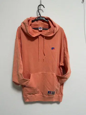 Russell authentic 로고 후드티