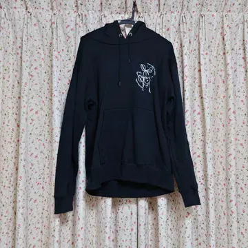 BUBBLES 버블 후드티 파우더 체리 블랙