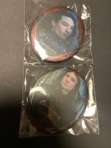 판타스틱 비스트 크리덴스 베어본 오벌 캔뱃지 2개 세트