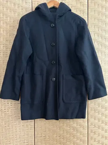 TOMORROWLAND 투모로우랜드 후드 하프 코트 네이비 38