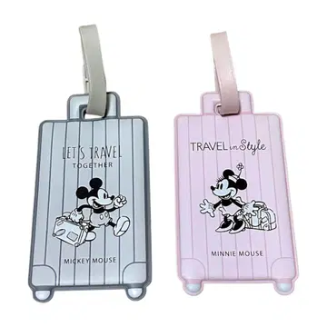 러기지 택 미키 미니 디즈니 스토어 [ 네임 카드 없음 ]