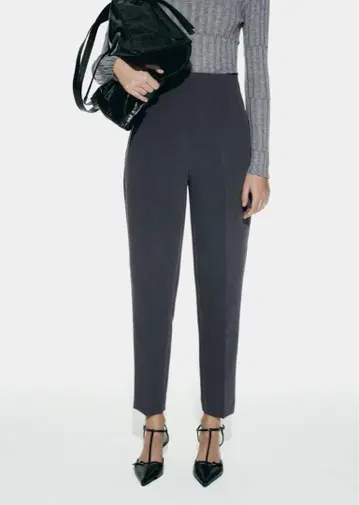 ZARA 자라 하이웨스트 팬츠 블랙 S 사이즈