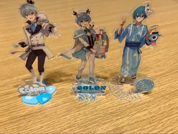 콜론 아크릴 스탠드 3개 세트