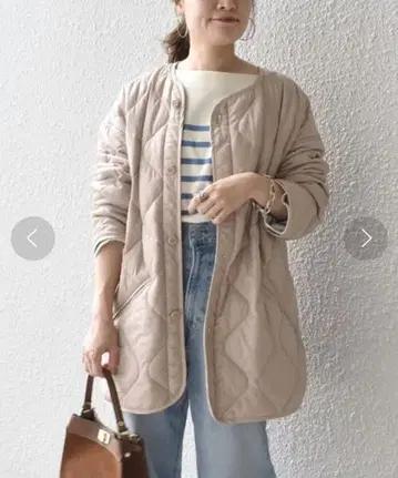 SHIPS 퀼팅 블루종 oddment 콜라보