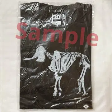 미개봉 새상품 엘리펀트 카시마시 복각 코끼리 뼈 셔츠 블랙