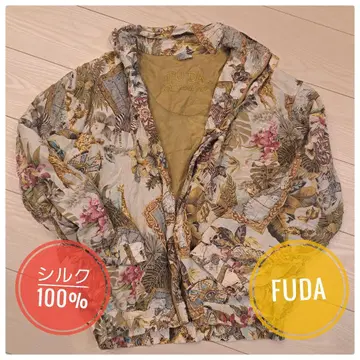새상품급 FUDA 실크 100% 자켓 L 사이즈