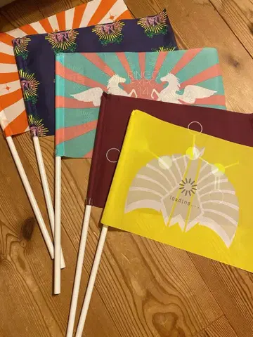 [ 최종 가격 인하 ] 시이나 링고 도쿄사변 응원 깃발 5개 세트