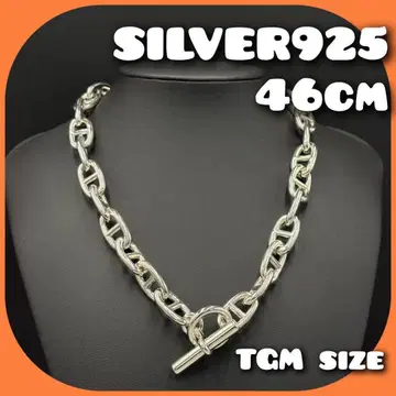 체인 당크레 여성용 목걸이 실버 멘카 체인