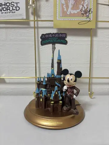 상하이 디즈니 미키 메모 스탠드 피규어