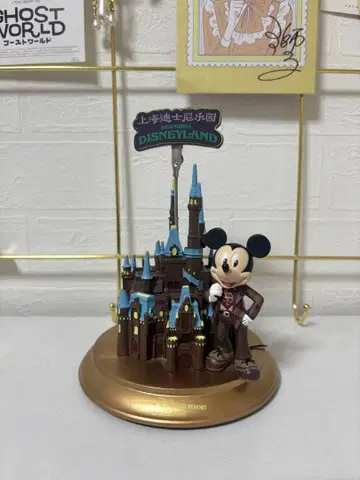 상하이 디즈니 미키 메모 스탠드 피규어