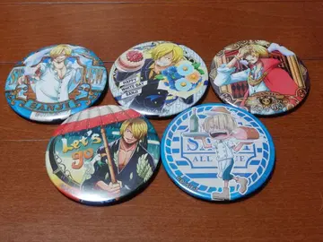 원피스 상디 캔뱃지 5개 세트