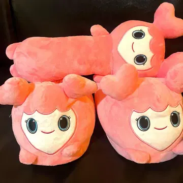 TWICE LOVELYS 봉제 인형 슬리퍼 모모 덤 포함