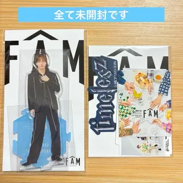 테라니시 타쿠토 아크릴 스탠드 스티커 요코하마 FAM timelesz