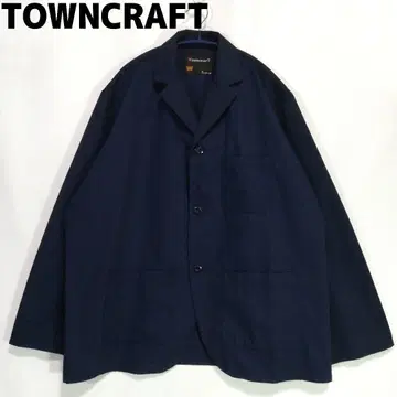 TOWNCRAFT 얇은 소재 워크 자켓 테일러드 자켓 타운크래프트