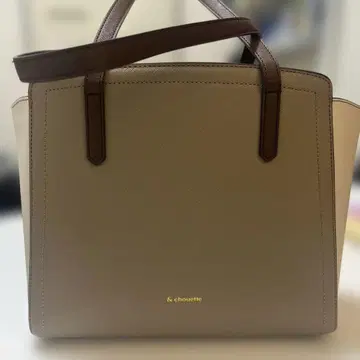 & chouette 베이지 토트백