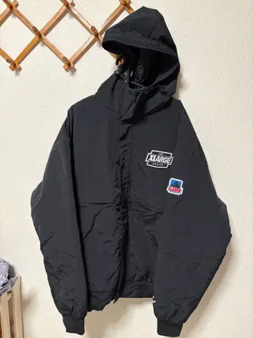 XLARGE 후드 부착 자켓 XL 블랙