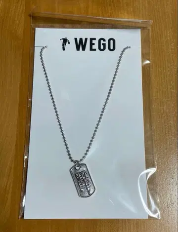 컴퍼스 WEGO 콜라보 도그택 목걸이 츄신 혜택 포함