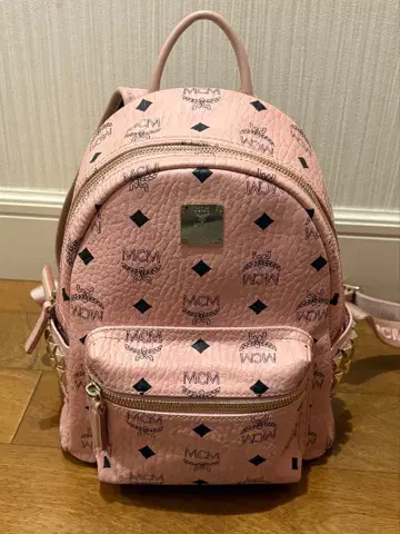 MCM 핑크 백팩