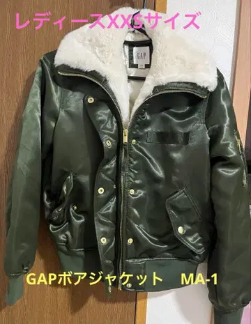 GAP 아우터 여성용 자켓 MA-1 카키 XXS 사이즈