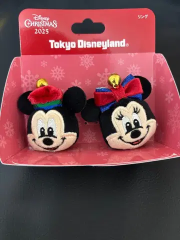 디즈니 크리스마스 반지 미키 미니 2025
