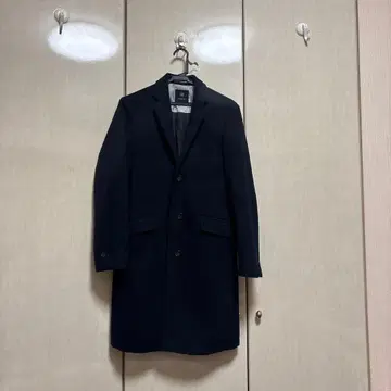 nano 네이비 체스터 코트