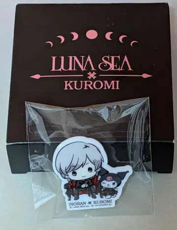 LUNA SEA x KUROMI 기프트 엔벨로프 아크릴 핀즈 INORAN