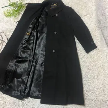 MADUSON 캐시미어 혼방 롱 코트 블랙 7호 S 온워드