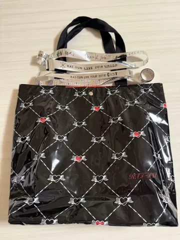 KAT-TUN 라이브 투어백 덤으로 은색 테이프 2개 1회 사용